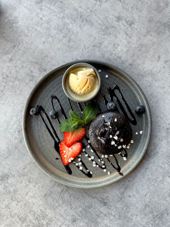 Lava cake pyragas