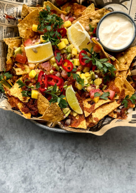 Nachos užkandžiai - Kitchen space